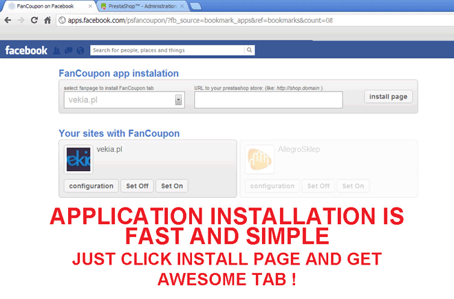 Image 13: Facebook Fan Coupons