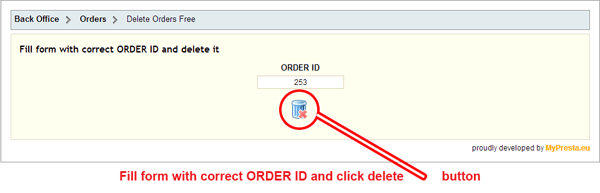 Image 3: Delete Orders Free