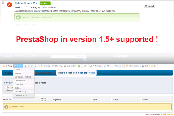 Foto 4: Eliminar Pedidos Pro
