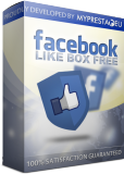 PrestaShop Facebook Like Box Free Facebook Like Box Free module is the simplest and fastest way to add facebook like box plugin into o...