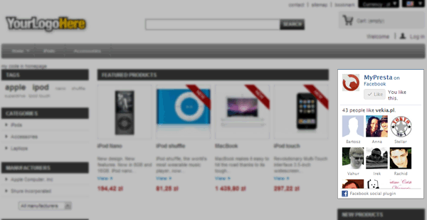 Zdjęcie 4: Facebook like box za darmo