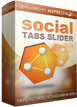 PrestaShop Social tabs slider PrestaShop module Social tabs slider is the best and easily way to add into your shop social networks tabs with social media networks solutions like: facebook like box plugin, google + follow, twitter user timeline widget and youtube account. Module has got many templates of social icons and is animated.