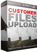 Customer files upload prestashop module