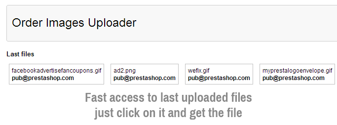 Foto 3: Cargador de imágenes de pedidos