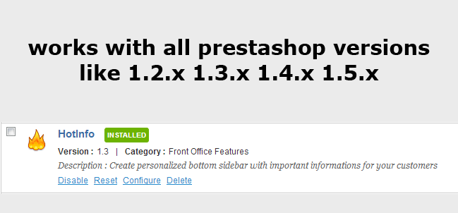 Photo 4: Hot Info - barre latérale inférieure