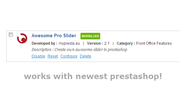 Foto 6: Presta Pro Slider