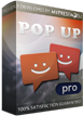 PrestaShop Prestashop Popup Pro This module creates a special popup block with any content you want. This mean, that you can create popup box with many images, urls, texts, buttons etc. With this addon you've got an ability to change design of the popup. With customization tool you can easily change module settings. Read more below.