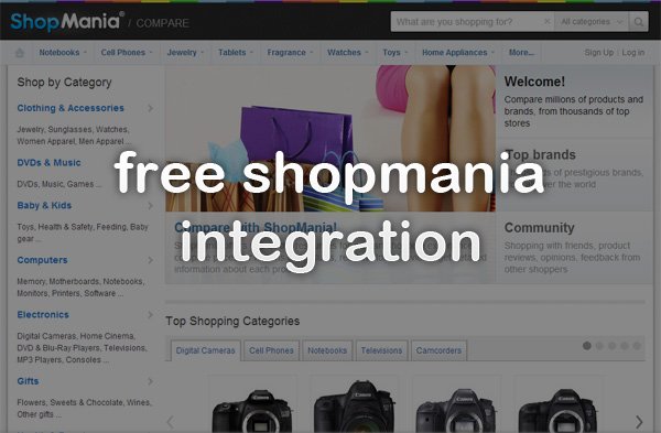 Foto 3: Integrazione con Shopmania