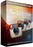 PrestaShop Instagram product tag feed With this addon you can add instagram feed photos related to the tag, that you can define in product...