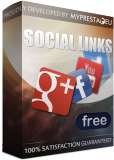 PrestaShop Social Network Links With this addon you have got an ability to create social network links. Module supports facebook, tw...