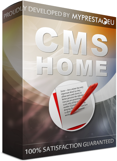 CMS page content on homepage
