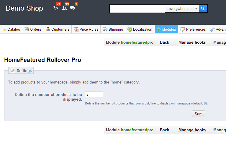 Foto 3: HomeFeatured Pro Rollover