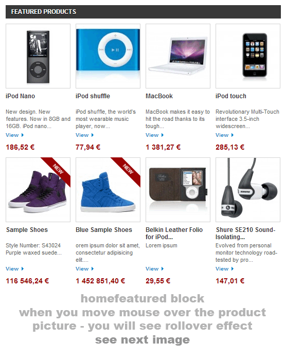 Foto 2: HomeFeatured Pro Rollover