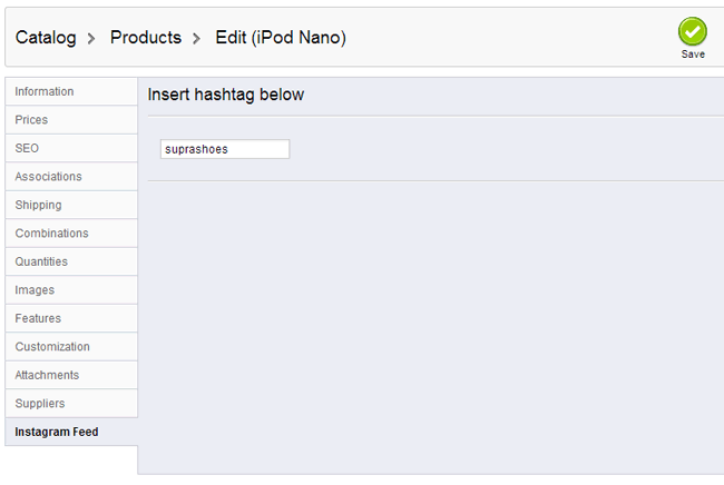 Photo 13: Flux Instagram produits