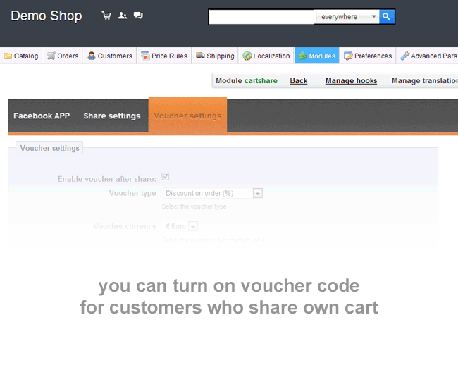 Zdjęcie 7: Facebook Cart Share + kod rabatowy