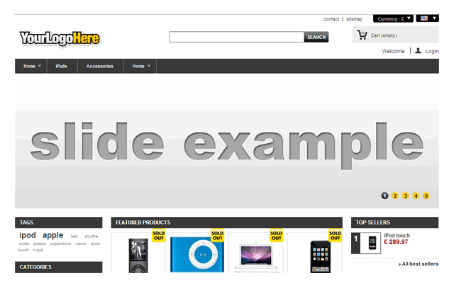 Foto 2: Homeslider oben