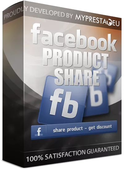 facebook product share + discount code