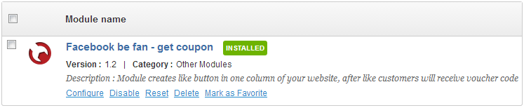 Foto 9: Facebook Like voucher code