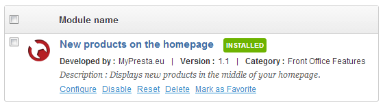 Foto 4: Bloque de nuevos productos en la página de inicio