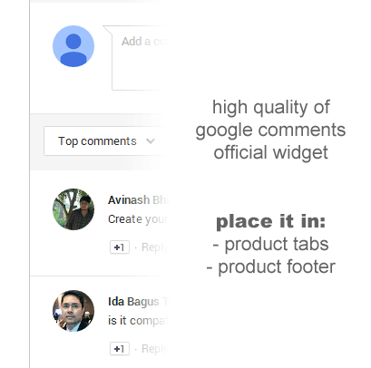 Foto 5: Google+ Kommentare