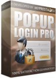 PrestaShop PopUp Login Pro This prestashop module allows you to create modern and nice looking popup login block. No core modif...