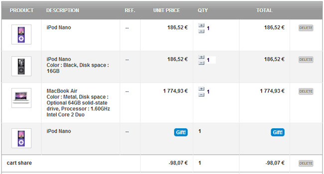 Zdjęcie 5: Facebook Cart Share + kod rabatowy