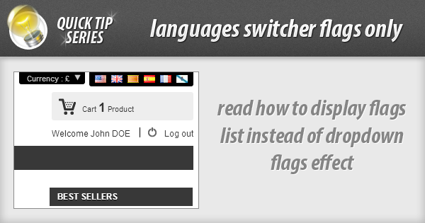 prestashop languages switcher block