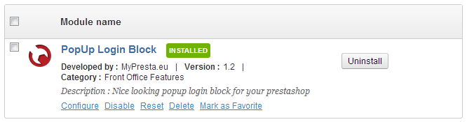 Zdjęcie 14: Logowanie PopUp
