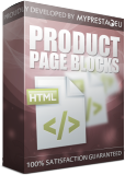 PrestaShop Product page content blocks This module allows you to create content blocks on each product page separately. Addon creates ...