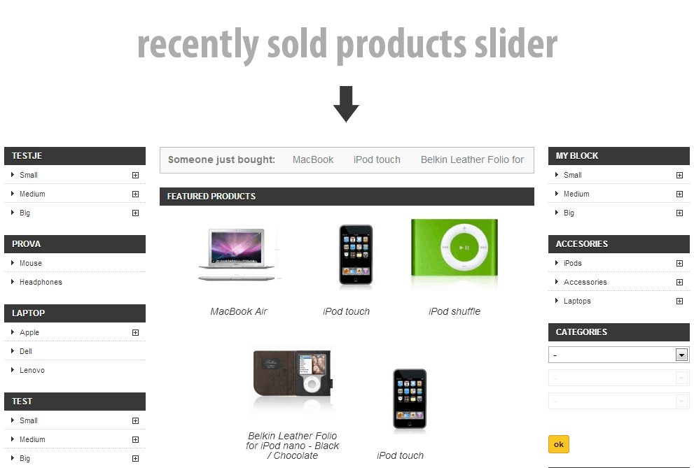 Zdjęcie 2: Ostatnio sprzedane produkty