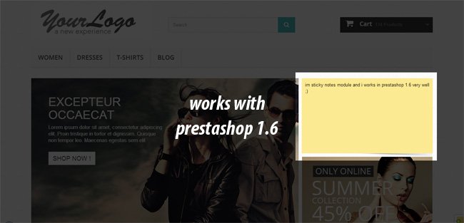 Foto 4: Aagregar notas adhesivas a la oficina principal de la tienda