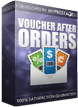 PrestaShop Rewards - Voucher codes after orders This module allows to automatically generate voucher code after customer order (and if order is accepted, with verified payment). Addon allows to specify voucher code settings and allows to create many kind of actions like: voucher for first order, voucher for second order, fith, sixth etc. You can define each voucher code specification.