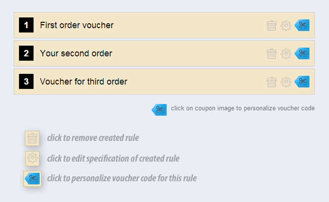 Image 16: Rewards - Voucher codes after orders