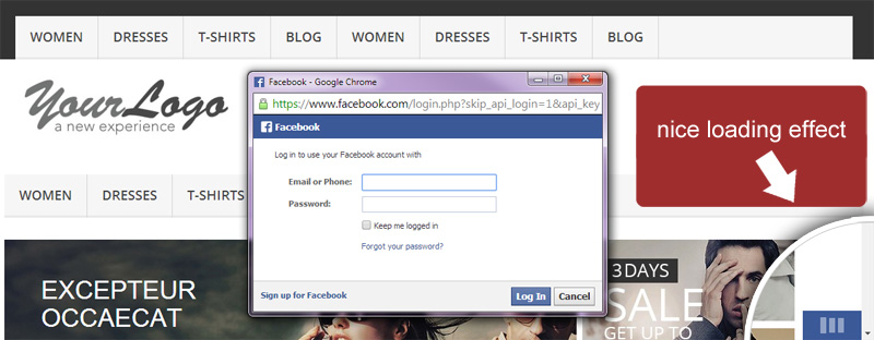 Facebook login nie loguje klientów do sklepu PrestaShop