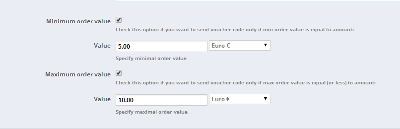 Image 12: Rewards - Voucher codes after orders