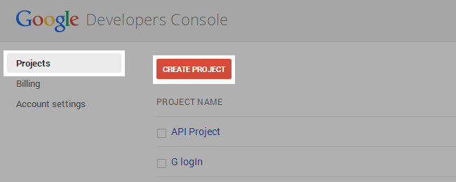 google projects client id prestashop