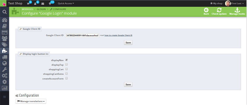 Foto 8: Conexión / inicio de sesión de Google