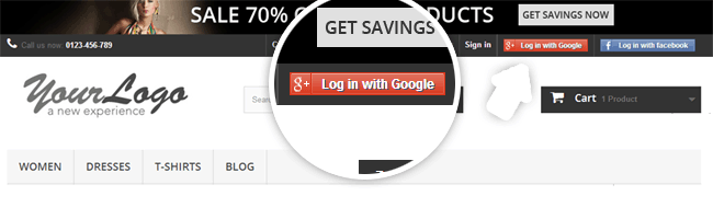 Foto 7: Conexión / inicio de sesión de Google