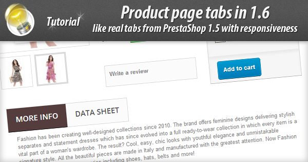 product page tabs prestashop 1.6