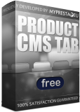 PrestaShop Product page CMS tab This module allows you to create new CMS tab on each product page. You can select one CMS page from ...