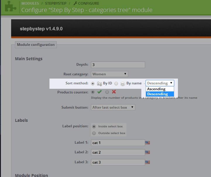 Foto 13: Passo dopo passo - categorie