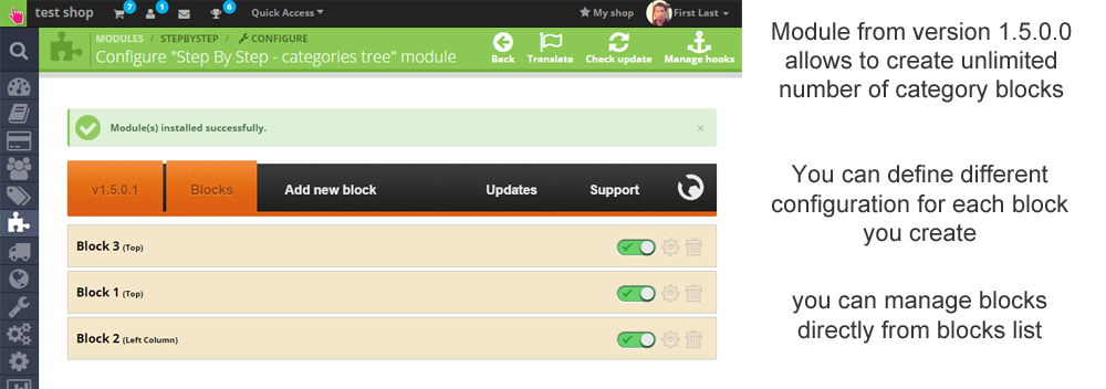Foto 12: Passo dopo passo - categorie