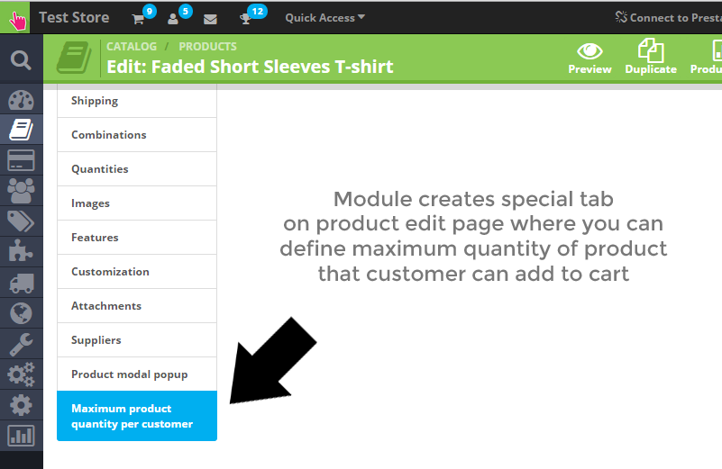 Image 22: Maximum product quantity