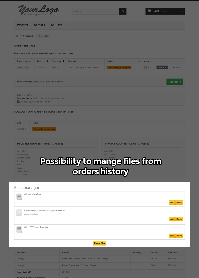 Image 23: Customer Files Upload