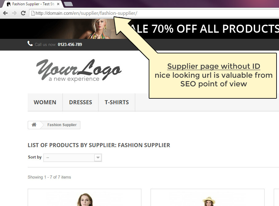 Image 7: Pretty / Clean URLs PRO