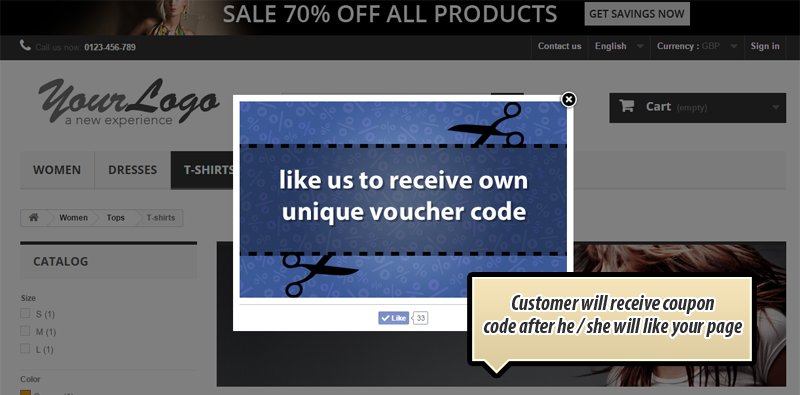 Foto 4: Responsive Popup Gutscheine