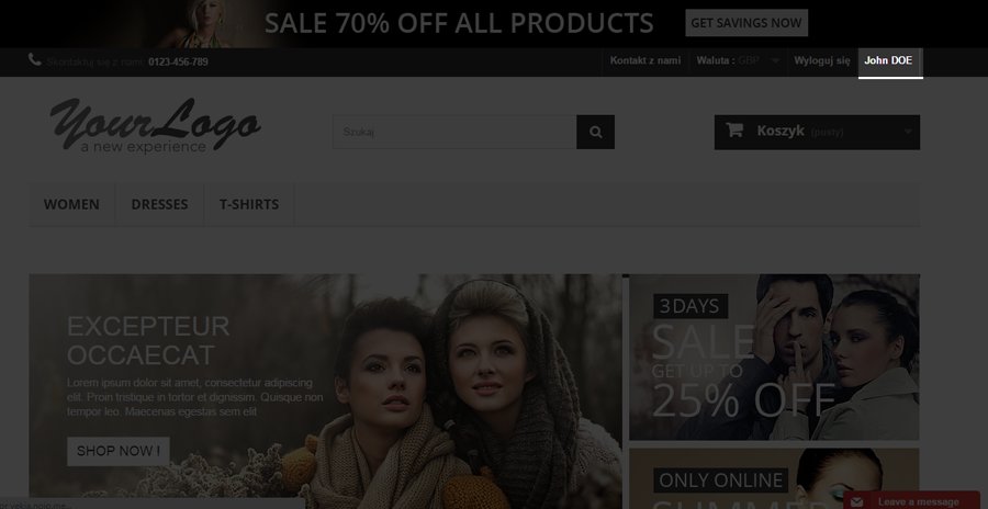 Zdjęcie 6: Zaloguj jako klient