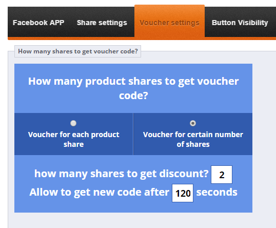 Foto 4: Compartir productos en Facebook + código de descuento