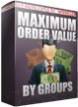 PrestaShop Maximum purchase value by groups This is module that adds feature to define maximal purchase total for customer grups in your shop. Each group can have own unique maximum param value.If your customer will exceed the maximum  purchase value param defined by you, prestashop will show message about limitations and it will not be possible to finalize the order.
