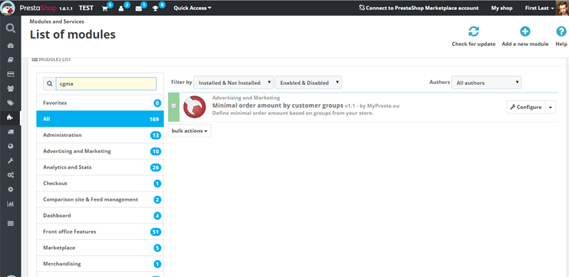 Image 6: Minimum order value by customer group